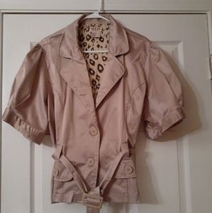 Stretch khaki jacket